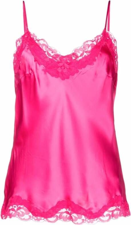 Gold Hawk Sleeveless Tops Pink Dames