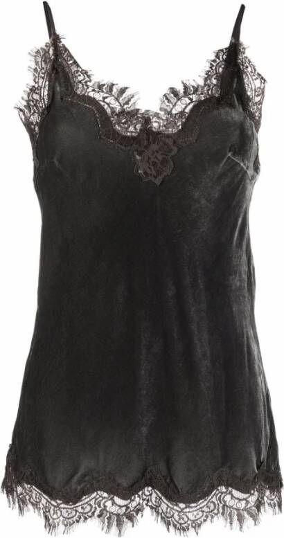 Gold Hawk Sleeveless Tops Grijs Dames