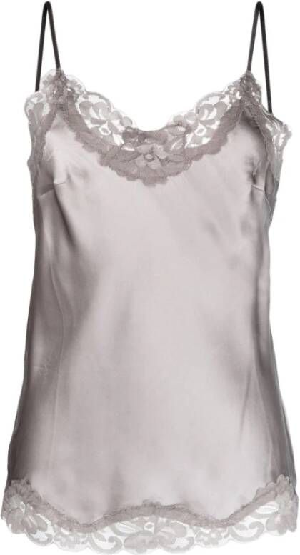 Gold Hawk Bloemen Camie Top Grijs Dames