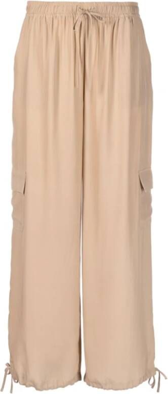Gold Hawk Wide Trousers Beige Dames