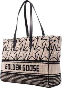 Golden Goose California Shoulder Bag Beige Dames