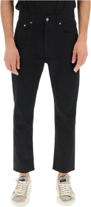Golden Goose Cropped spijkerbroek Zwart Heren