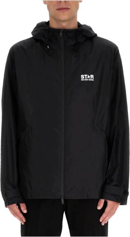 Golden Goose Daris Windbreaker Stijlvol en Comfortabel Zwart Heren
