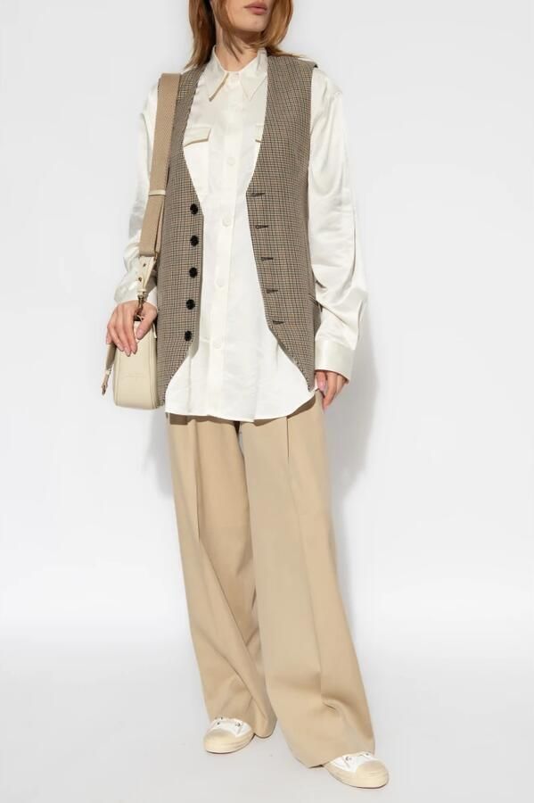 Golden Goose Dameskleding Broeken Beige Aw23 Beige Dames - Foto 3