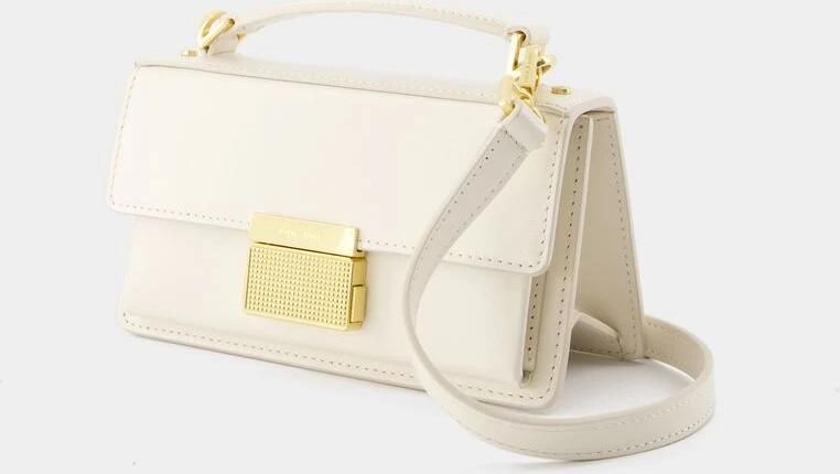 Golden Goose Hobo bags Venezia Small Bag Leather Butter in wit - Foto 4