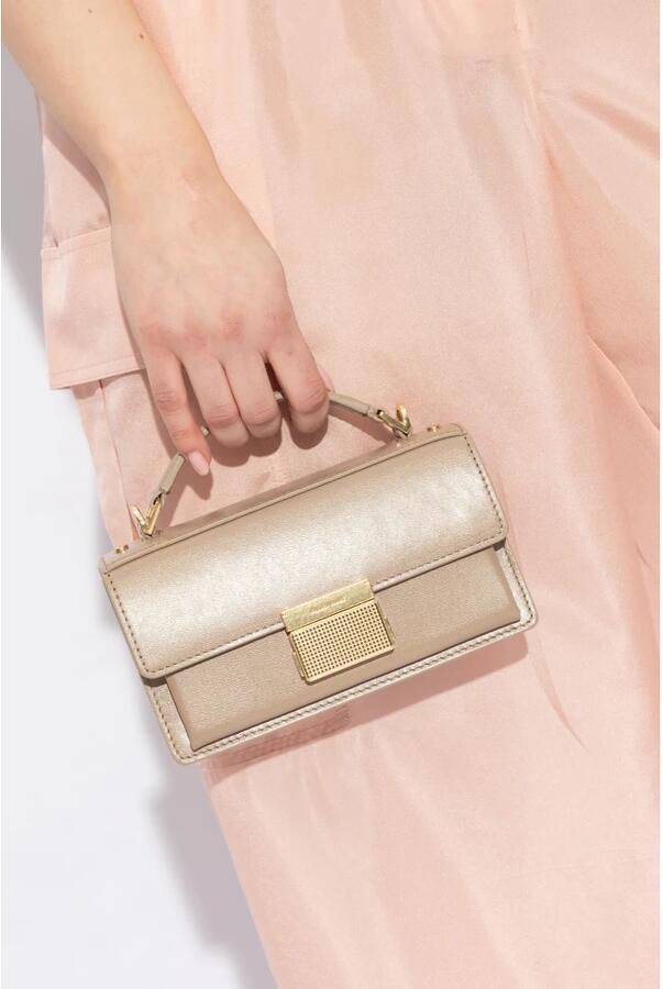 Golden Goose Venezia Small Leather Tote Bag Yellow Dames - Foto 7