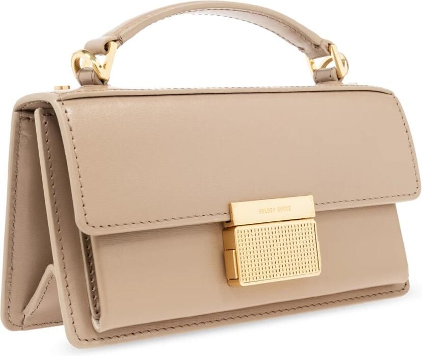 Golden Goose Venezia Small Leather Tote Bag Yellow Dames - Foto 4