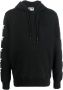 Golden Goose Sterrenprint Hoodie met Trekkoordcapuchon Black Heren - Thumbnail 1