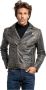 Golden Goose Zwarte Biker Jas voor Heren Stijlvol en Edgy Look Zwart Heren - Thumbnail 3