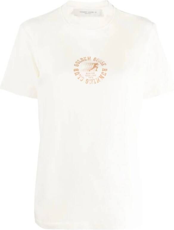 Golden Goose Journey WS T-Shirt voor vrouwen White Dames