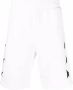 Golden Goose Bermuda Diego Blanc Étoiles Noires Shorts White Heren - Thumbnail 1