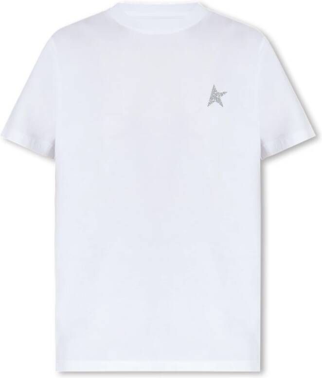 Golden Goose Stijlvolle Dames T-Shirt Nu Kopen! White Dames