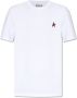 Golden Goose Star Collection Witte T-shirts en Polos White Heren - Thumbnail 1