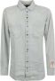 Golden Goose Lichtblauwe Distressed Denim Overhemd Blue Heren - Thumbnail 1