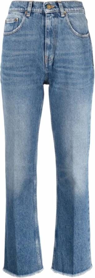 Golden Goose Slim-fit blauwe jeans Blauw Dames