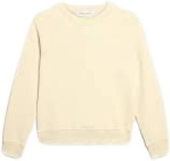 Golden Goose Stijlvolle warme sweatshirt voor vrouwen Beige Dames
