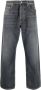 Golden Goose Zwarte Wijde Pijp Gewassen Jeans Black Heren - Thumbnail 1