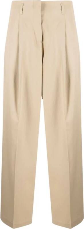 Golden Goose Straight Trousers Beige Dames
