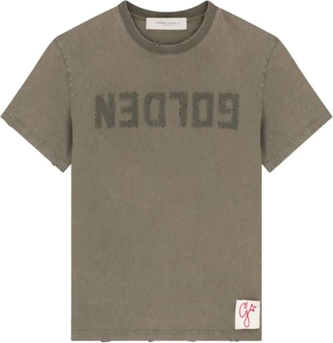 Golden Goose T-shirt Grijs Heren