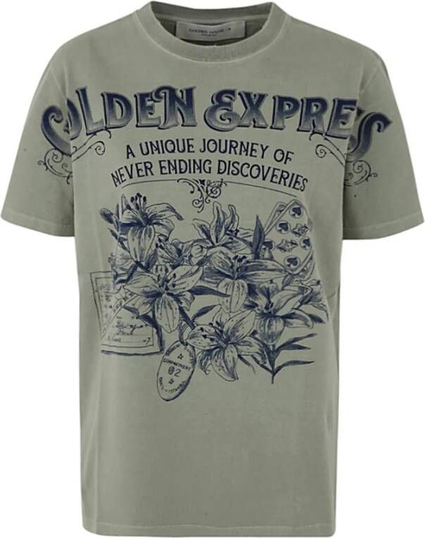 Golden Goose T-shirt Groen Dames
