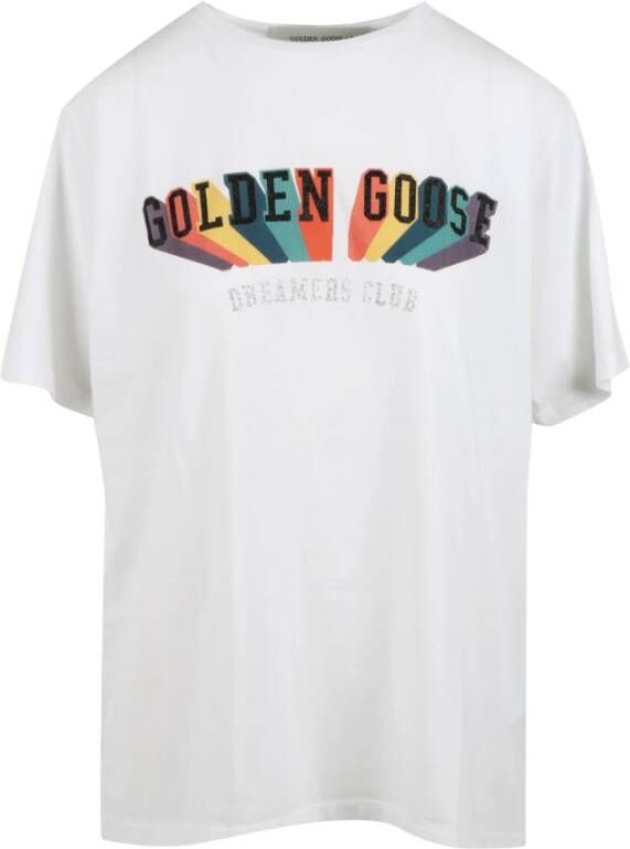Golden Goose T-shirt Wit Dames