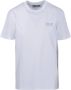Golden Goose Regulier Logo T-Shirt Grote Ster White Dames - Thumbnail 1