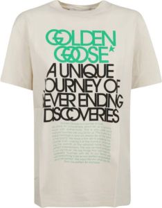 Golden Goose T-Shirts Wit Dames
