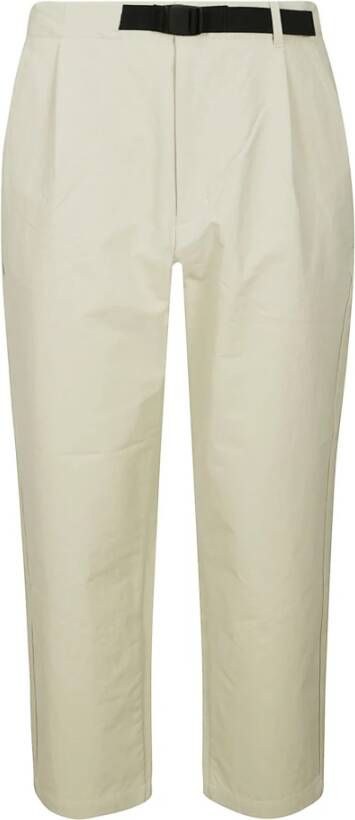 Goldwin Tapered Enkellange Broek met Koordsluiting Beige Heren