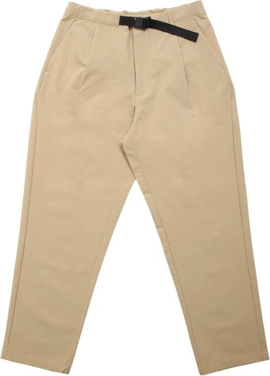 Goldwin Straight Trousers Bruin Heren