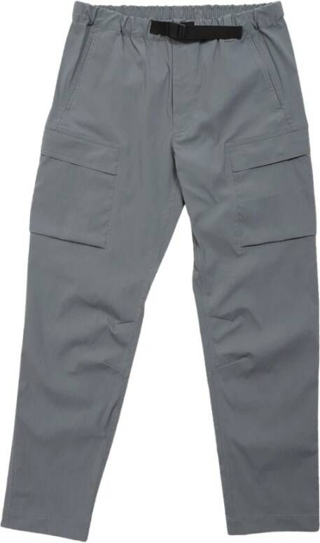 Goldwin Straight Trousers Grijs Heren