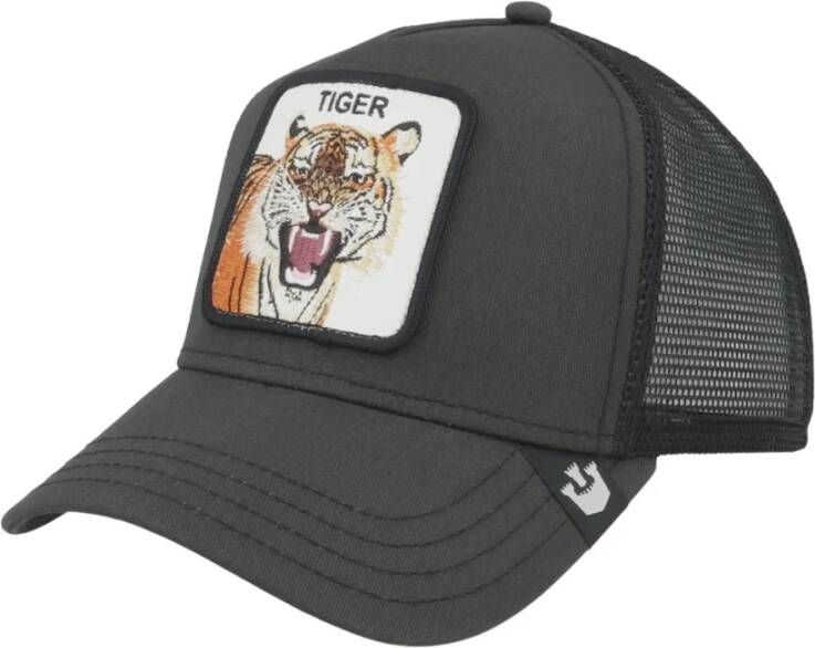 Goorin Bros Stijlvolle Tiger Caps Perfecte Accessoires voor elke Gelegenheid Black Heren