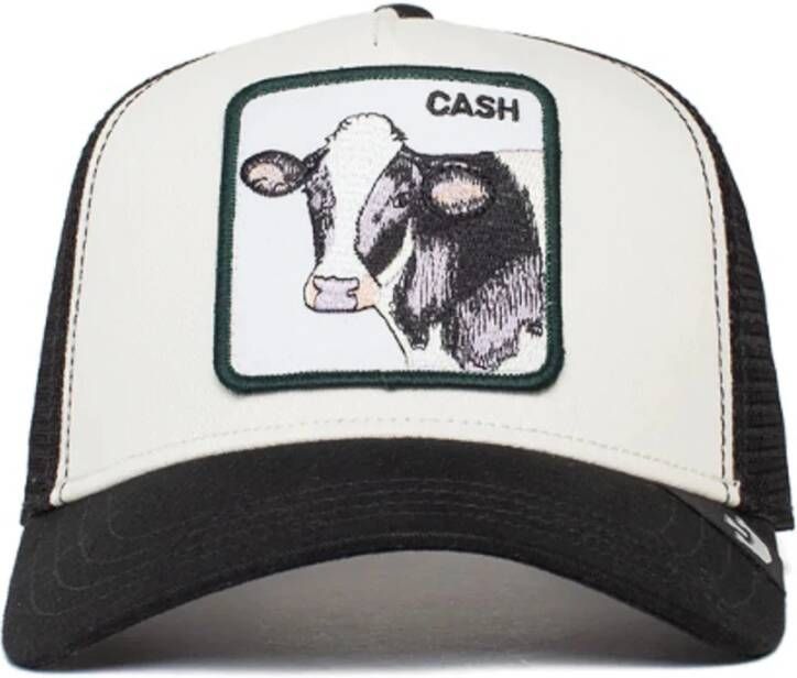 Goorin Bros Zwarte Cash Cow Caps Stijlvolle Toevoeging aan Jouw Collectie Black Unisex