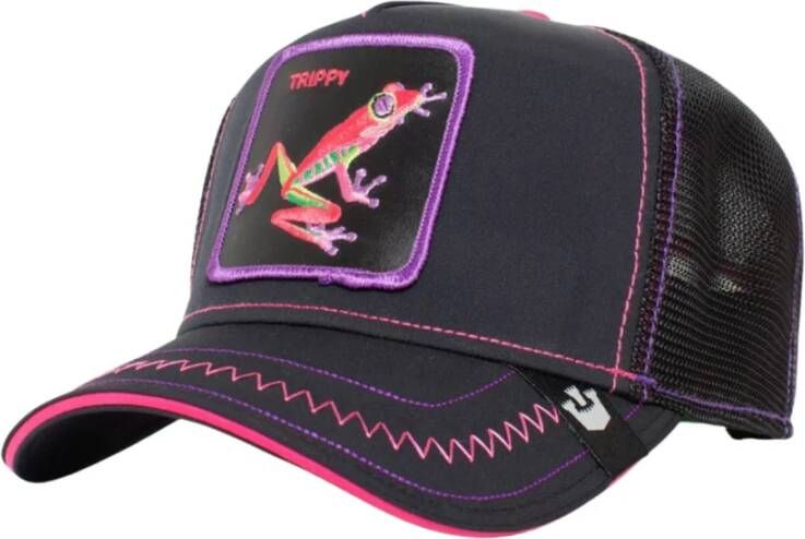 Goorin Bros Trippy Baseball Cap Black Unisex