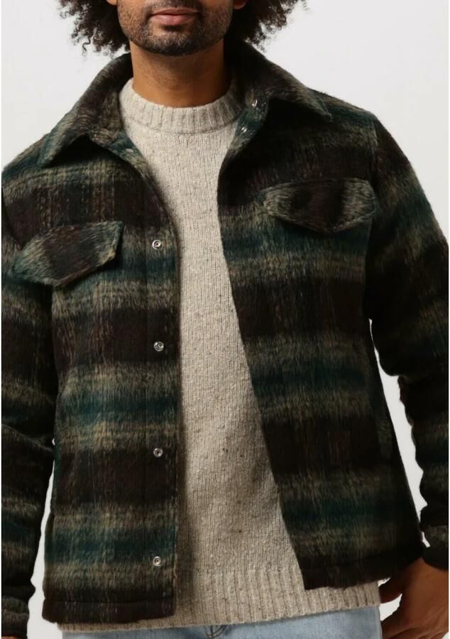 Goosecraft Bruin Overshirt Ringostar Stijl Multicolor Heren - Foto 4