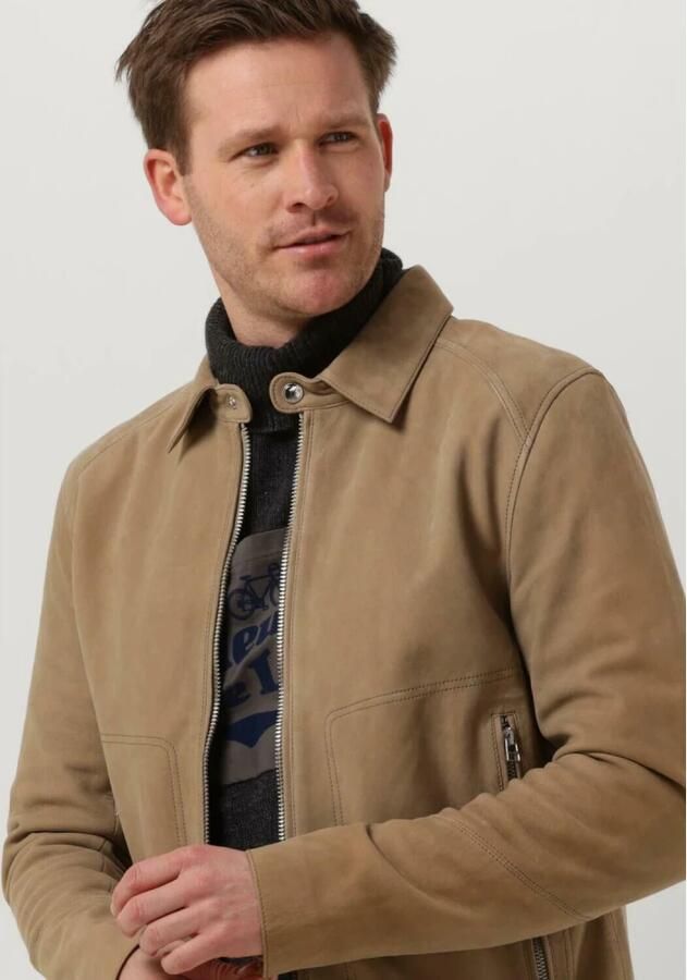 GOOSECRAFT Heren Jassen Gc Rod Jacket Zand