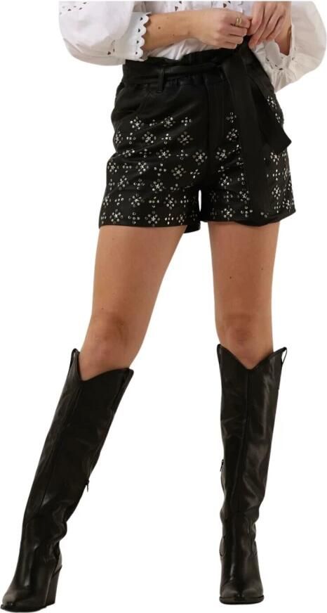 Goosecraft Korte Zwarte Damesbroek Amanda Black Dames - Foto 5