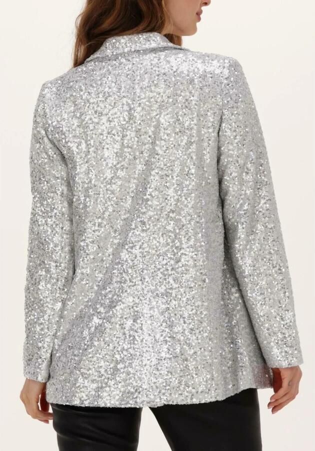 GOOSECRAFT Dames Blazers Bowie Sequine Blazer Zilver - Foto 5
