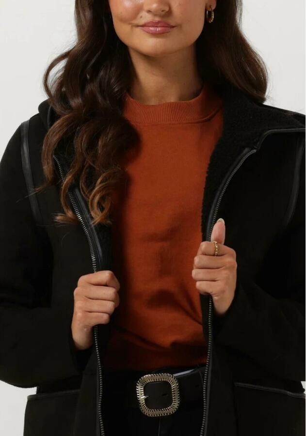 Goosecraft Stijlvolle Adelyn Coat voor vrouwen Black Dames