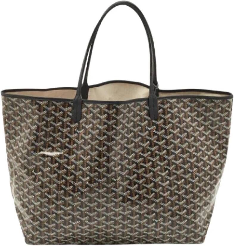 Goyard Vintage Pre-owned Fabric totes Zwart Dames