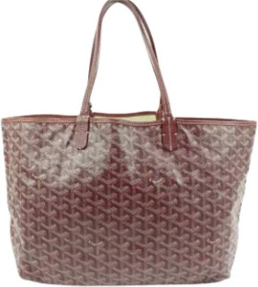 Goyard Vintage Winkeltas Rood Dames