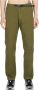 Gramicci Katoenen Twill Broek met Gesp Green Heren - Thumbnail 1