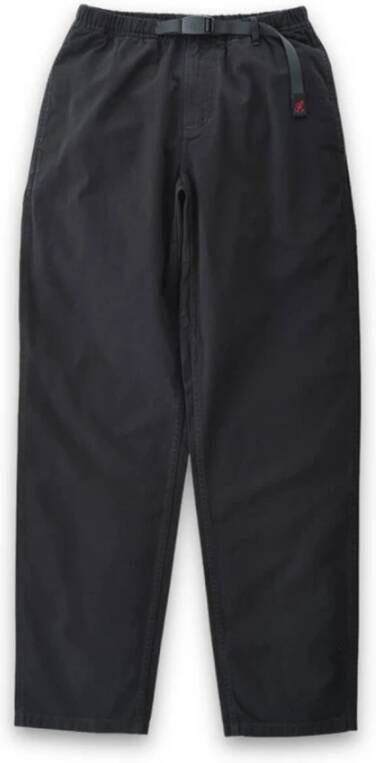 Gramicci Katoenen twill broek met gesp Zwart Heren - Foto 3