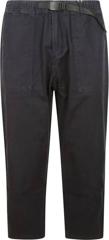 Gramicci Blauwe Tapered Katoenen Broek Blue Heren