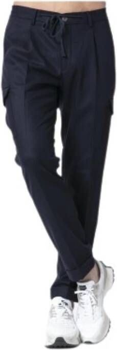 Gran Sasso Broek Blauw Heren