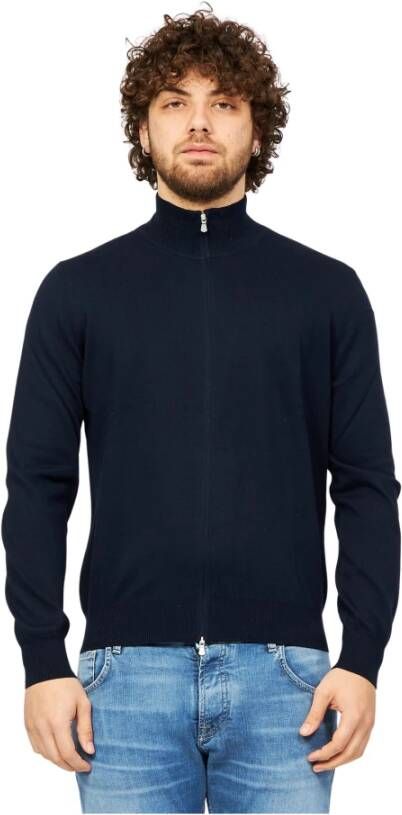 Gran Sasso Cardigans Blauw Heren