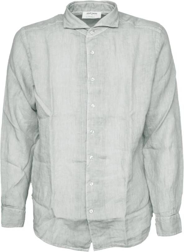Gran Sasso Casual Shirts Grijs Heren