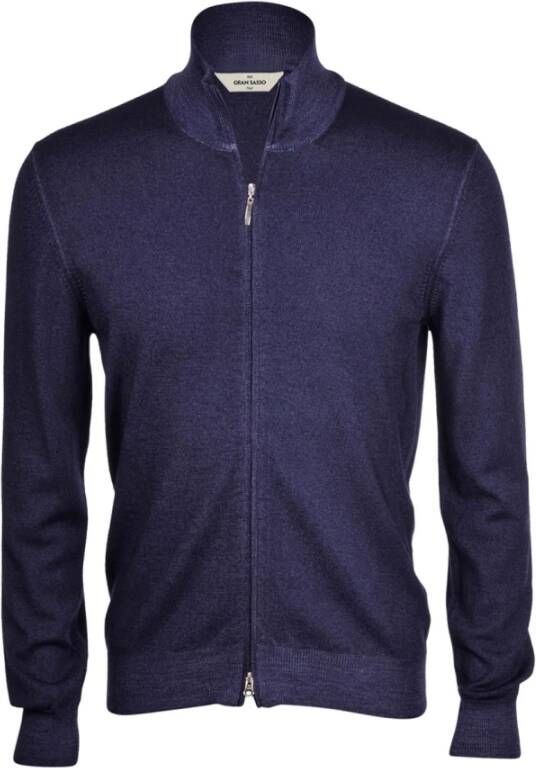 Gran Sasso Gebreide kleding Blauw Heren