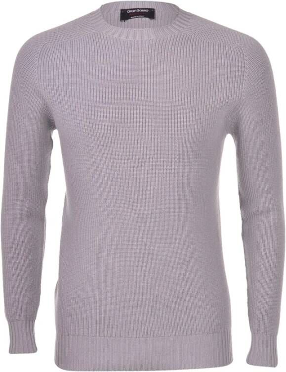 Gran Sasso Jersey Grijs Heren