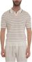 Gran Sasso Jersey polo shirt White Heren - Thumbnail 1