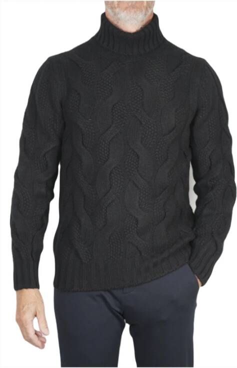 Gran Sasso Kasjmier Coltrui Zwart Black Heren
